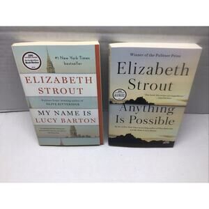 Elizabeth Strout Duo My Name Is Lucy Barton Anything Is Possible Excellent Cond